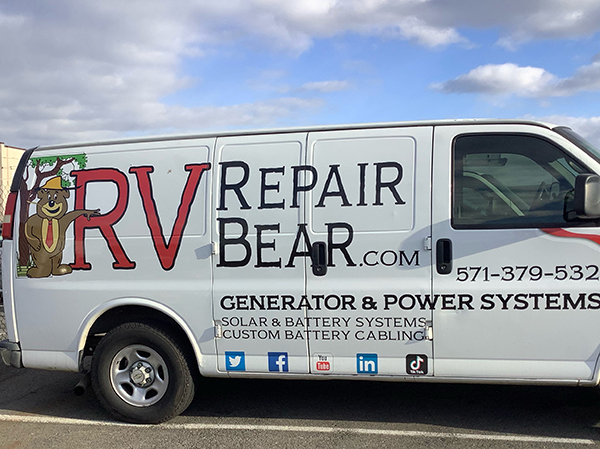 RV Repair Bear Van